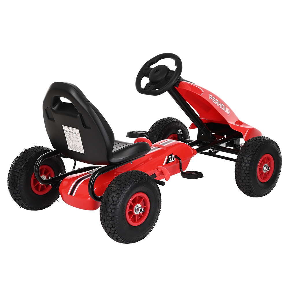 Педальный картинг Pituso G203, надувные колеса купить — фото 4