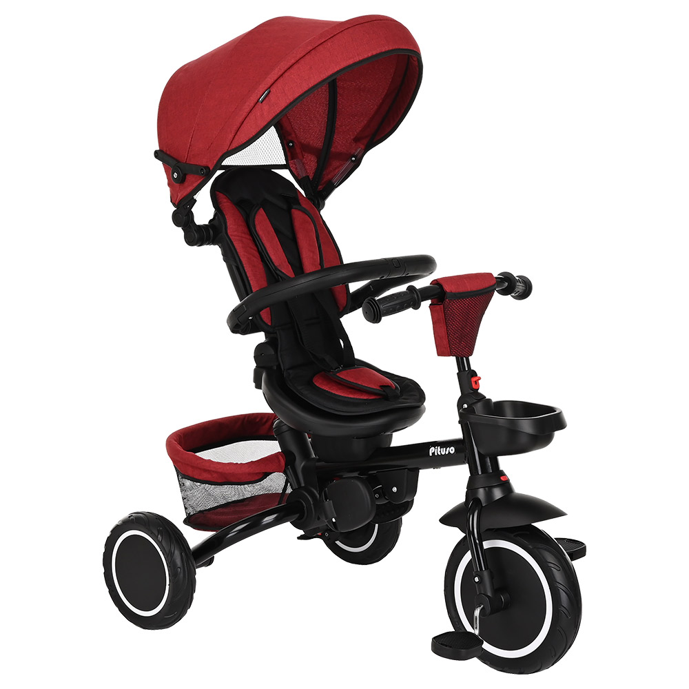 Велосипед трехколесный Pituso Elite Plus 10"/8" JY-T05Plus купить — фото 2