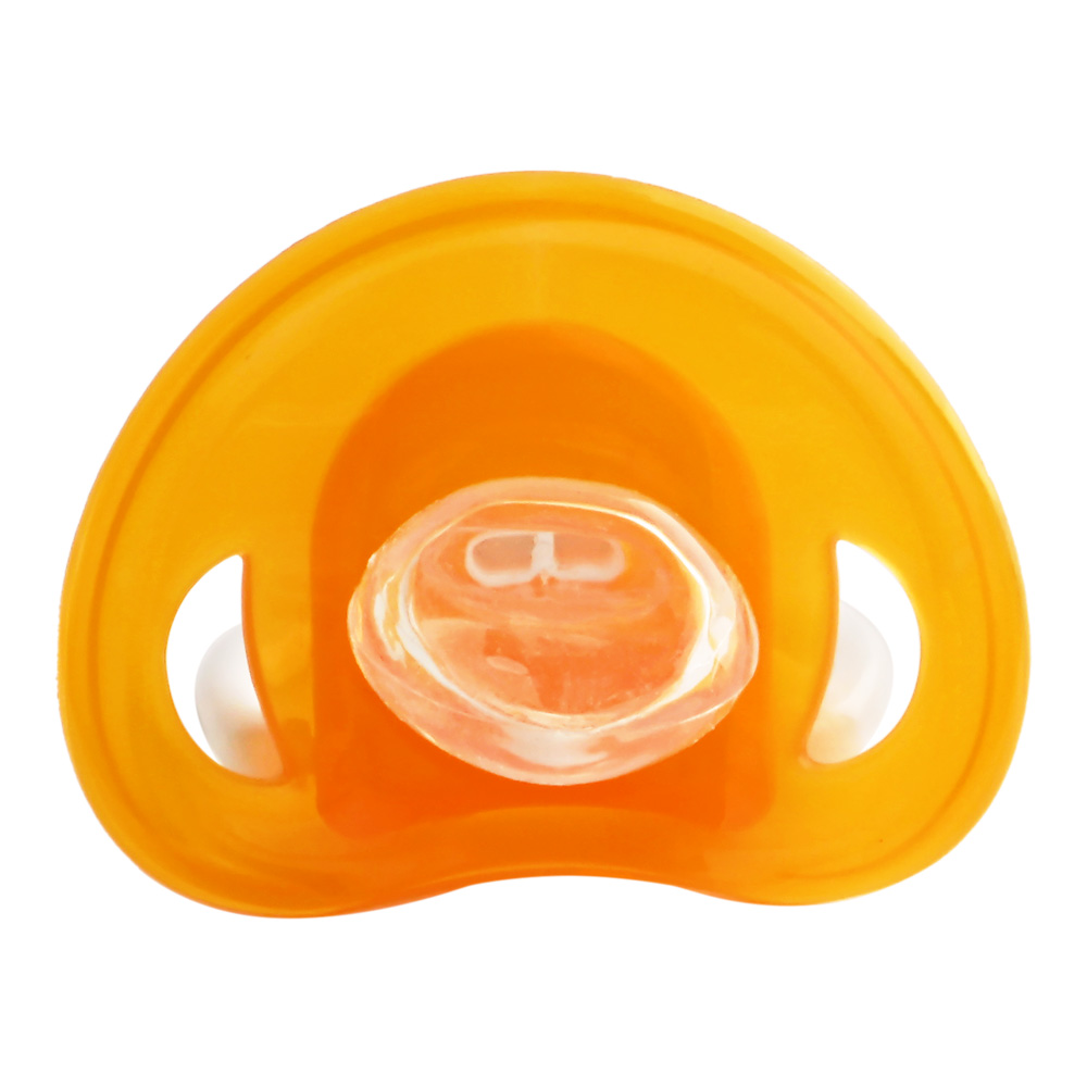 Пустышка Pituso силиконовая + держатель размер M ORANGE FOX SN6563 купить — фото 3