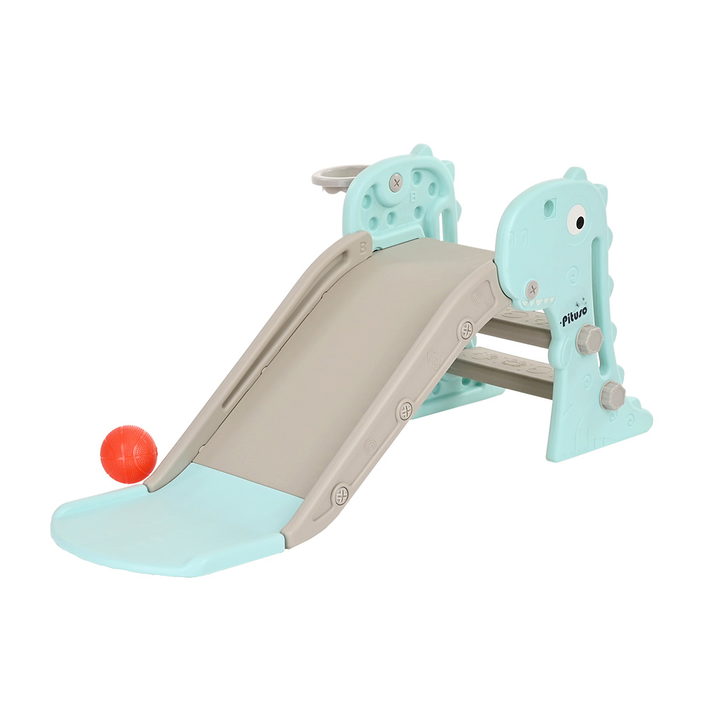 Горка Pituso Веселый Динозаврик  баскет. кольцо UN-DW37 купить — фото 2