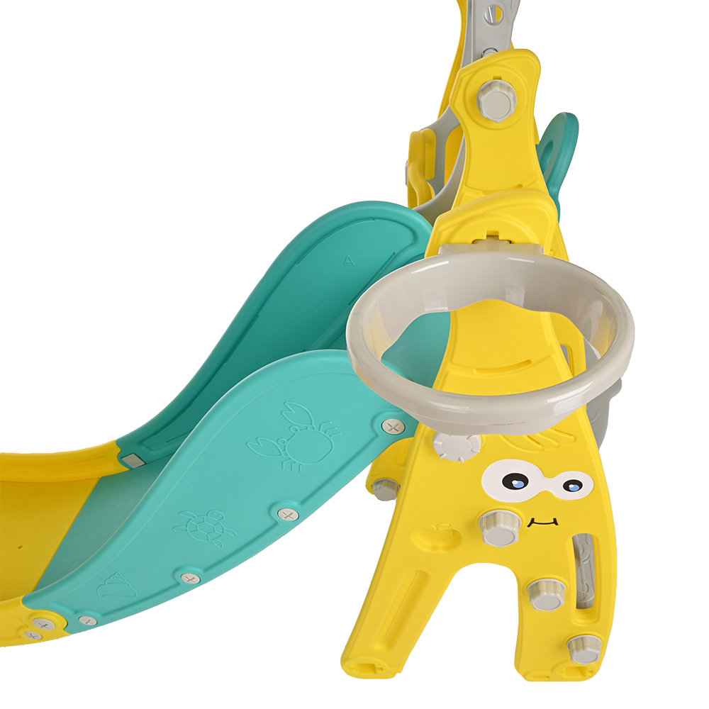 Горка-комплекс Pituso Забияка (горка,качели,баскет.кольцо) YYS815 купить — фото 6