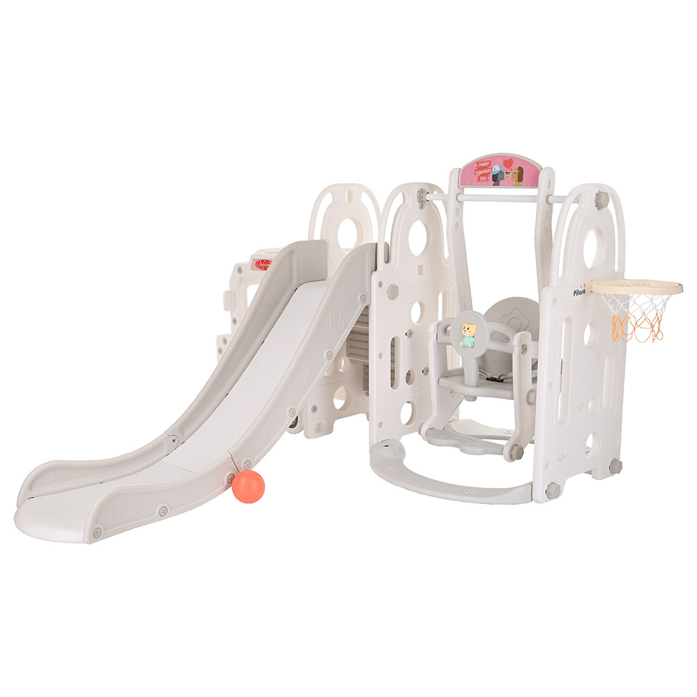 Горка-Комплекс Pituso Cute Truck (горка,качели,баскет.кольцо) UN-BS01 купить — фото 4