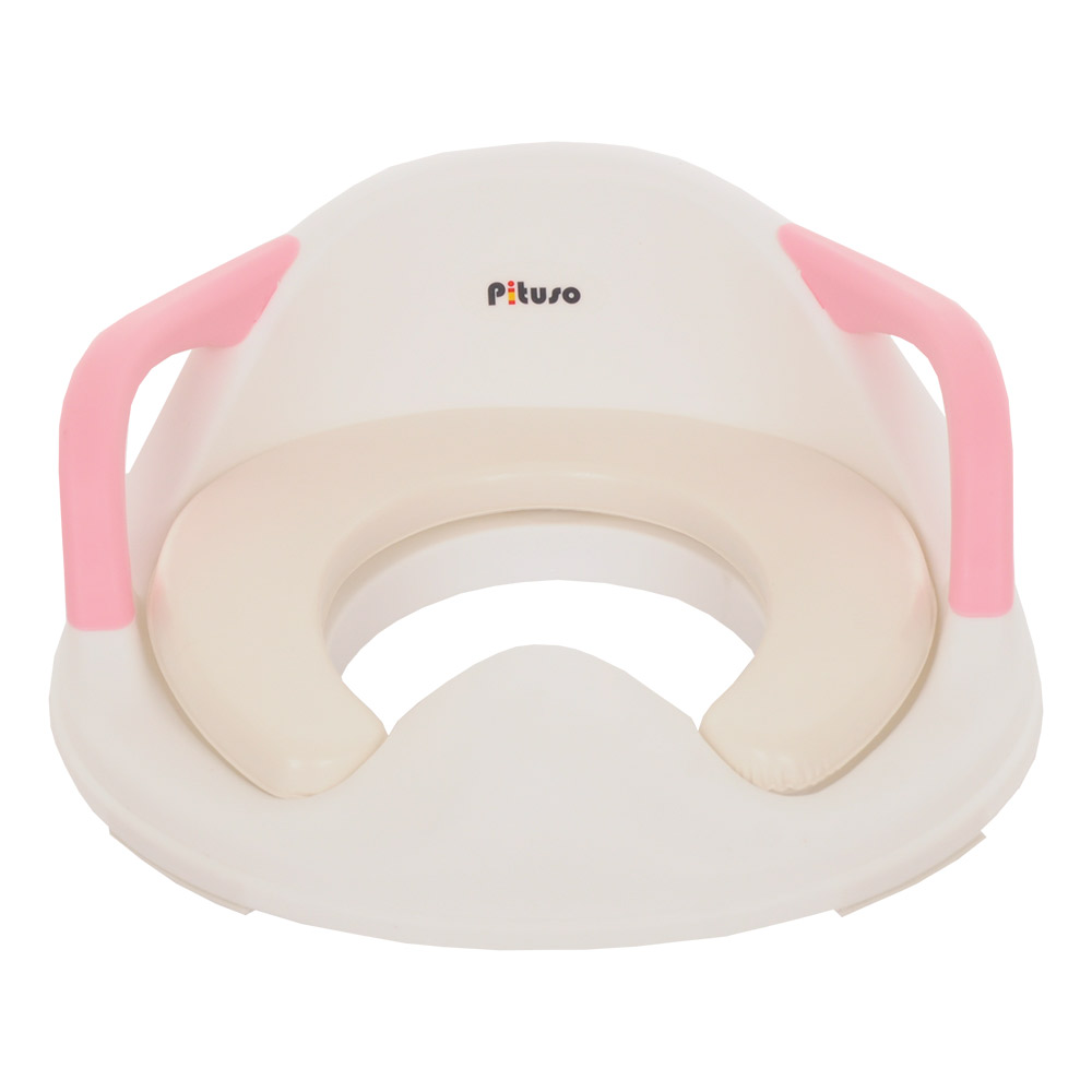Накладка на унитаз Pituso мягкая со спинкой FG323 купить — фото 2
