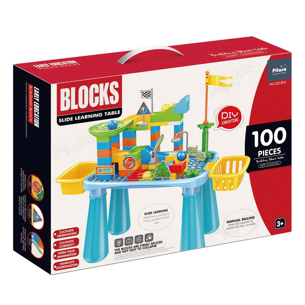 Стол Pituso для игры с конструктором 100 эл HW20034231 купить — фото 2