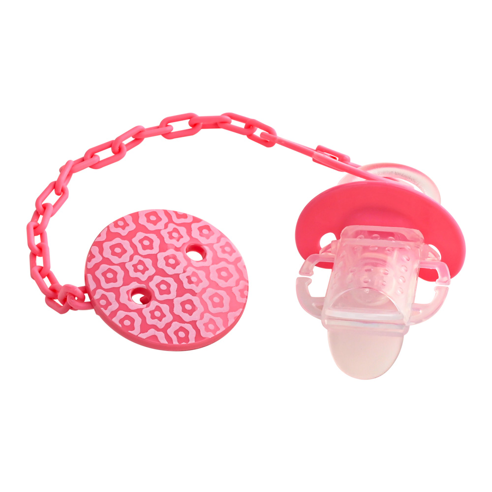 Пустышка Pituso силиконовая + держатель размер S KD88804 купить — фото 5