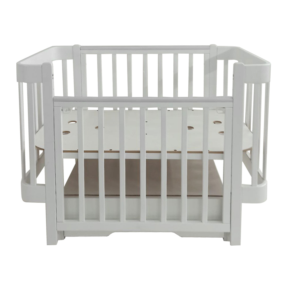 Кровать Pituso Olivia + маятник/ящик/автостенка/колесо 120*60 см Pit-103 купить — фото 1