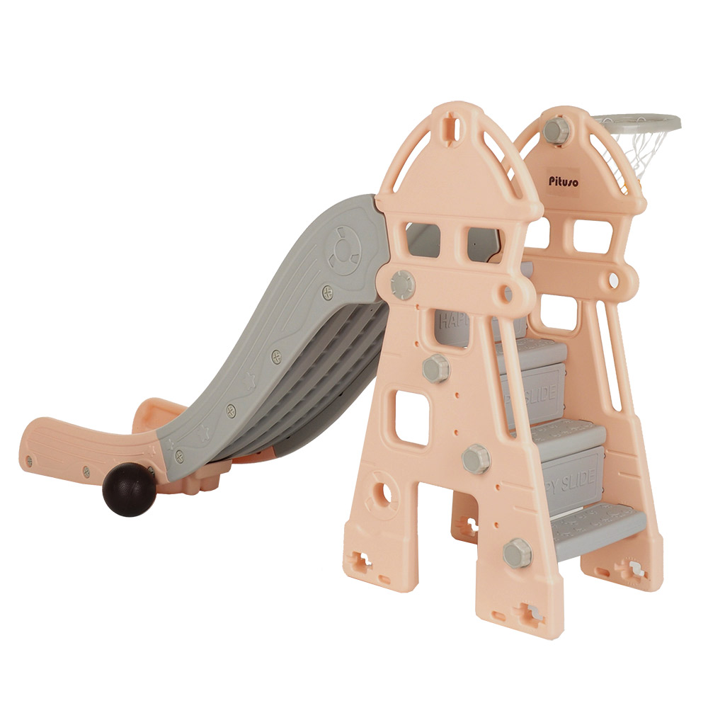 Горка Pituso Замок баскет.кольцо L-DT02 Beige купить — фото 4