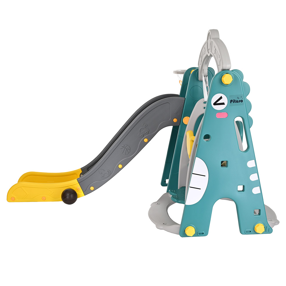 Горка-Комплекс Pituso Динозавр Green/Зеленый UN-DW36-green купить — фото 2