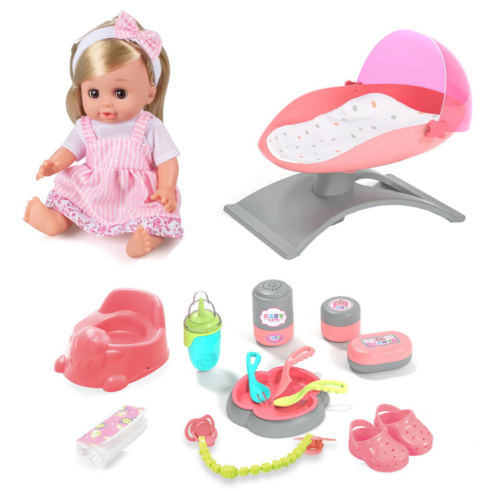 Набор Pituso Кукла-девочка с аксессуарами+шезлонг 32 см HW22018509 купить — фото 5