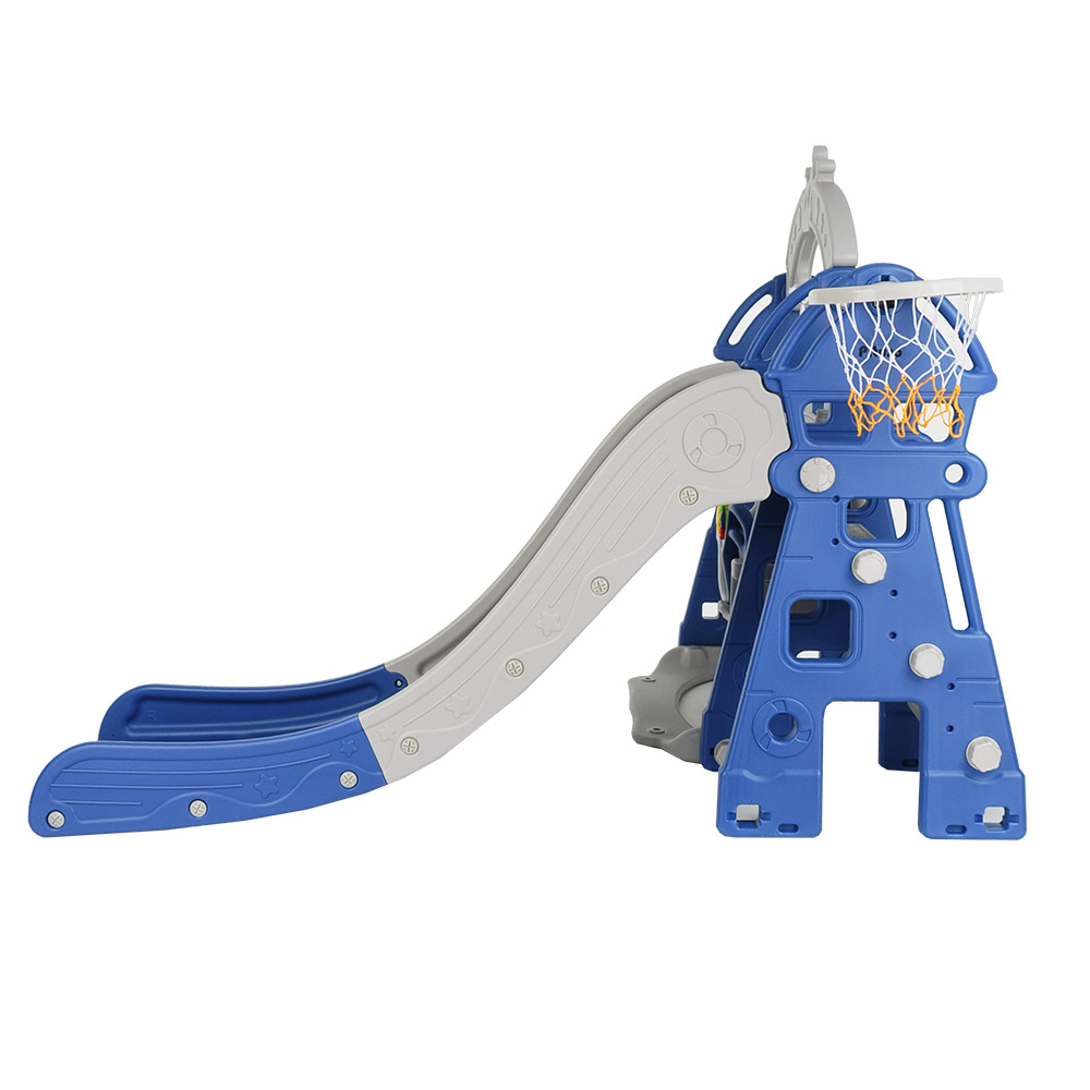Горка-Комплекс Pituso Замок  горка,качели, звук, баскет.кольцо L-DT купить — фото 3