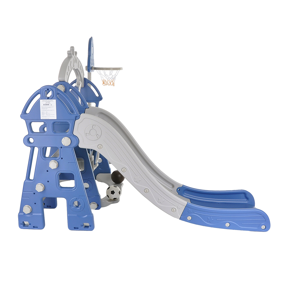 Горка-Комплекс Pituso Замок горка,качели,футб.ворота,баскет.стойка, звук L-DT05 купить — фото 3
