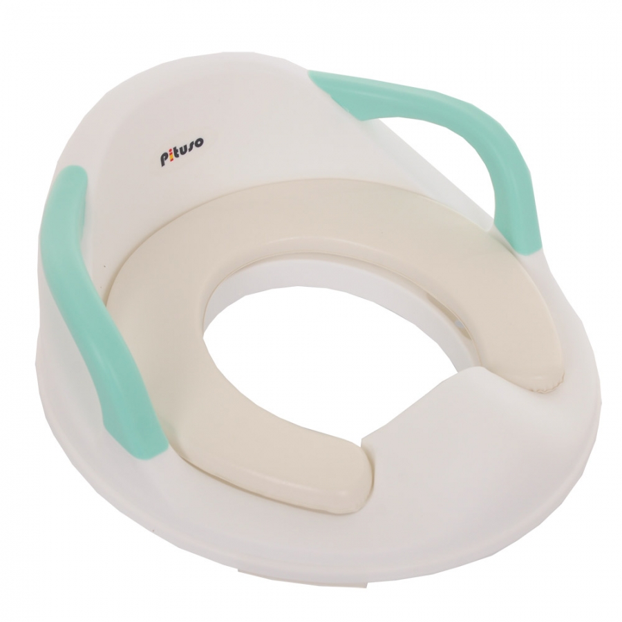 Накладка на унитаз Pituso мягкая со спинкой FG323 купить — фото 1