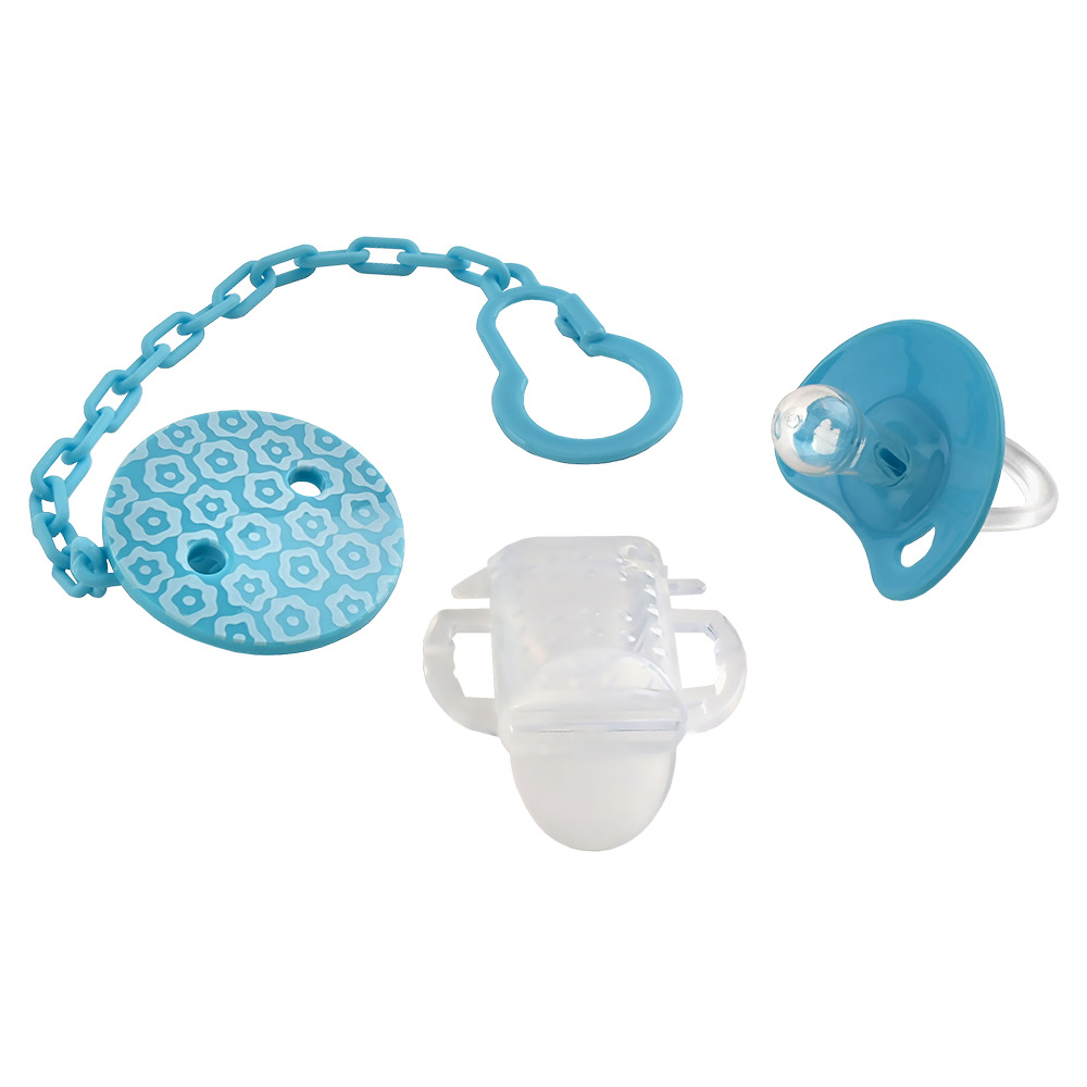 Пустышка Pituso силиконовая + держатель размер S KD88804 купить — фото 1