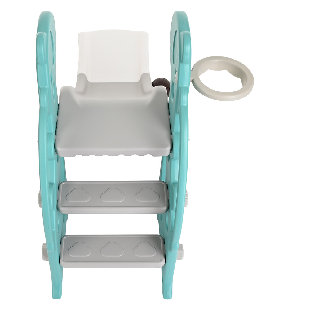 Горка Pituso Зубастик с баскет.кольцом Green/Зеленый FE-HT-KAL-green купить — фото 4