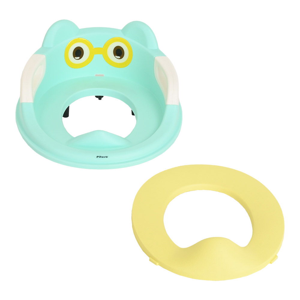 Накладка Pituso на унитаз со спинкой (сиденье ПУ) FG329 купить — фото 4