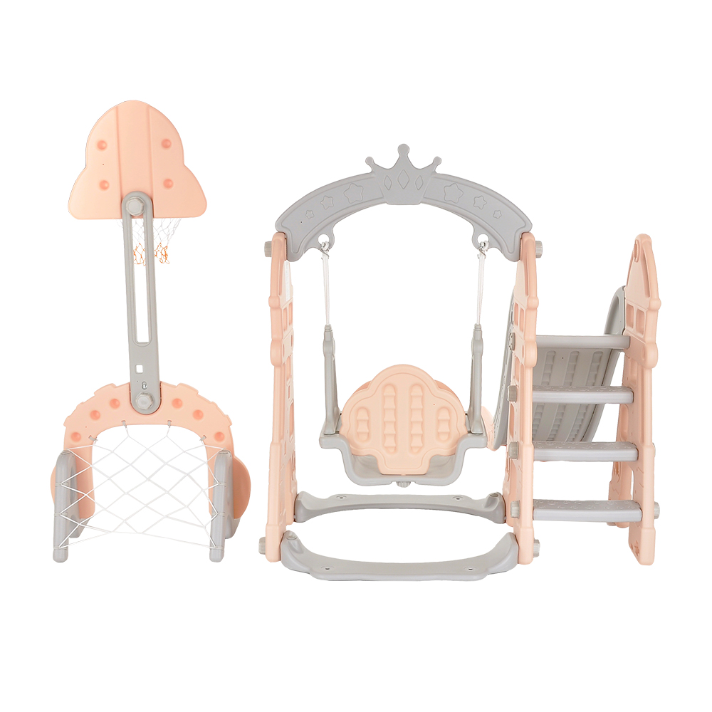 Горка-Комплекс Pituso Замок горка,качели,футб.ворота,баскет.стойка, звук L-DT05 купить — фото 7