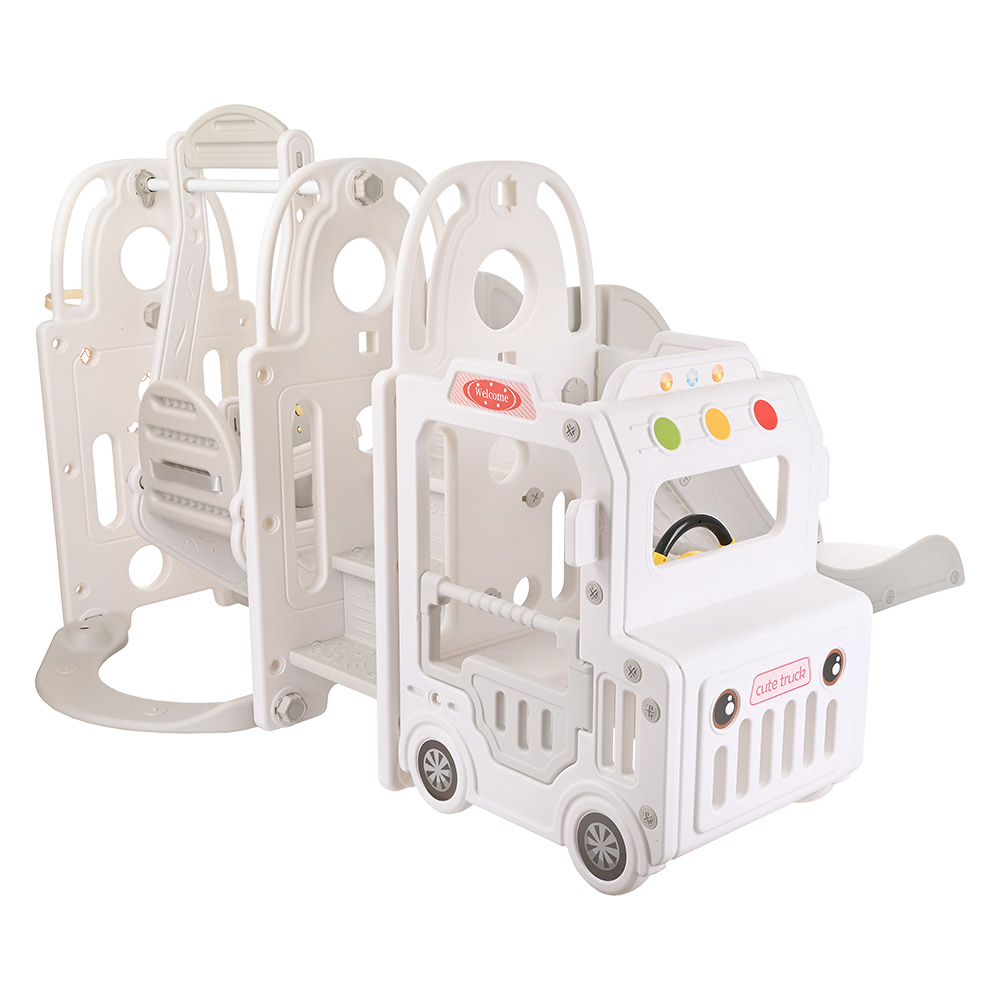 Горка-Комплекс Pituso Cute Truck (горка,качели,баскет.кольцо) UN-BS01 купить — фото 5