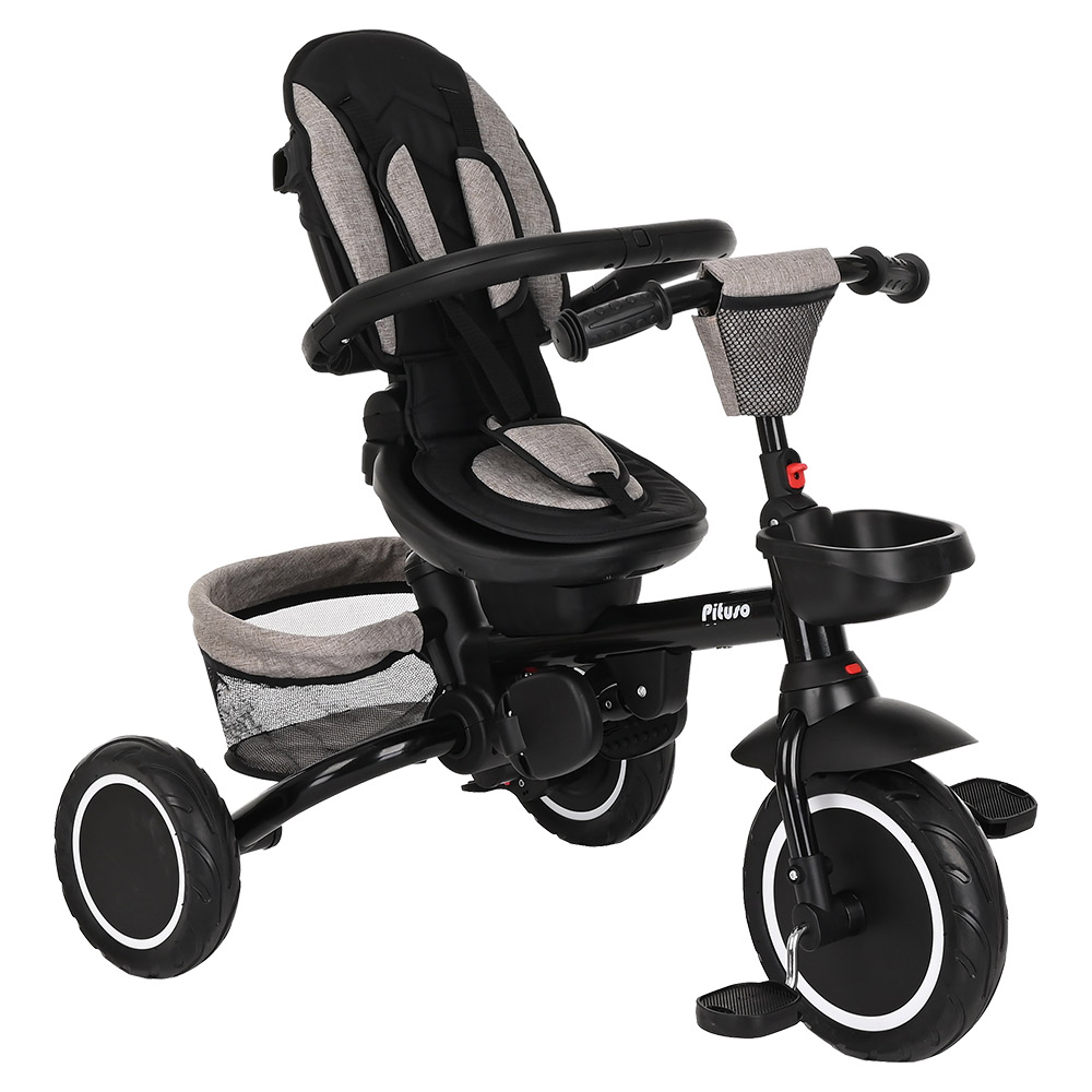 Велосипед трехколесный Pituso Elite Plus 10"/8" JY-T05Plus купить — фото 3