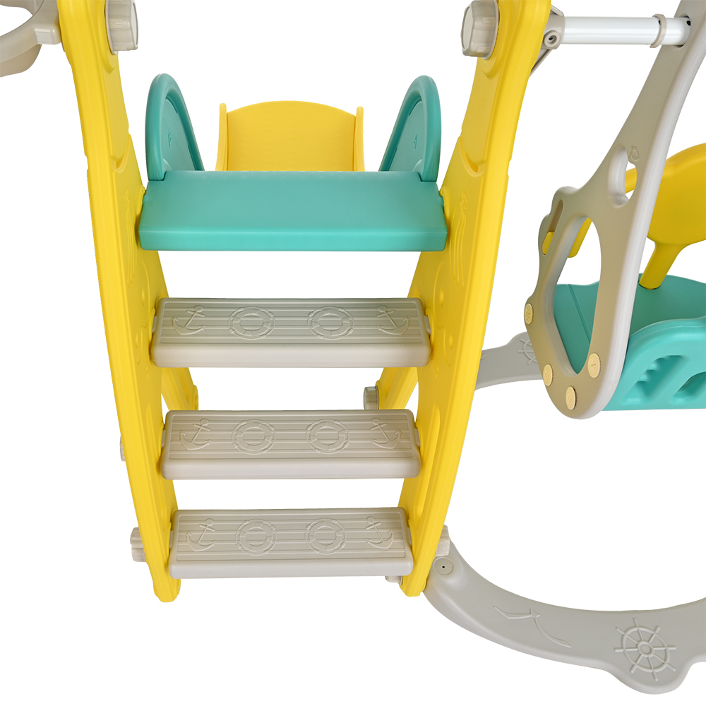 Горка-комплекс Pituso Забияка (горка,качели,баскет.кольцо) YYS815 купить — фото 5