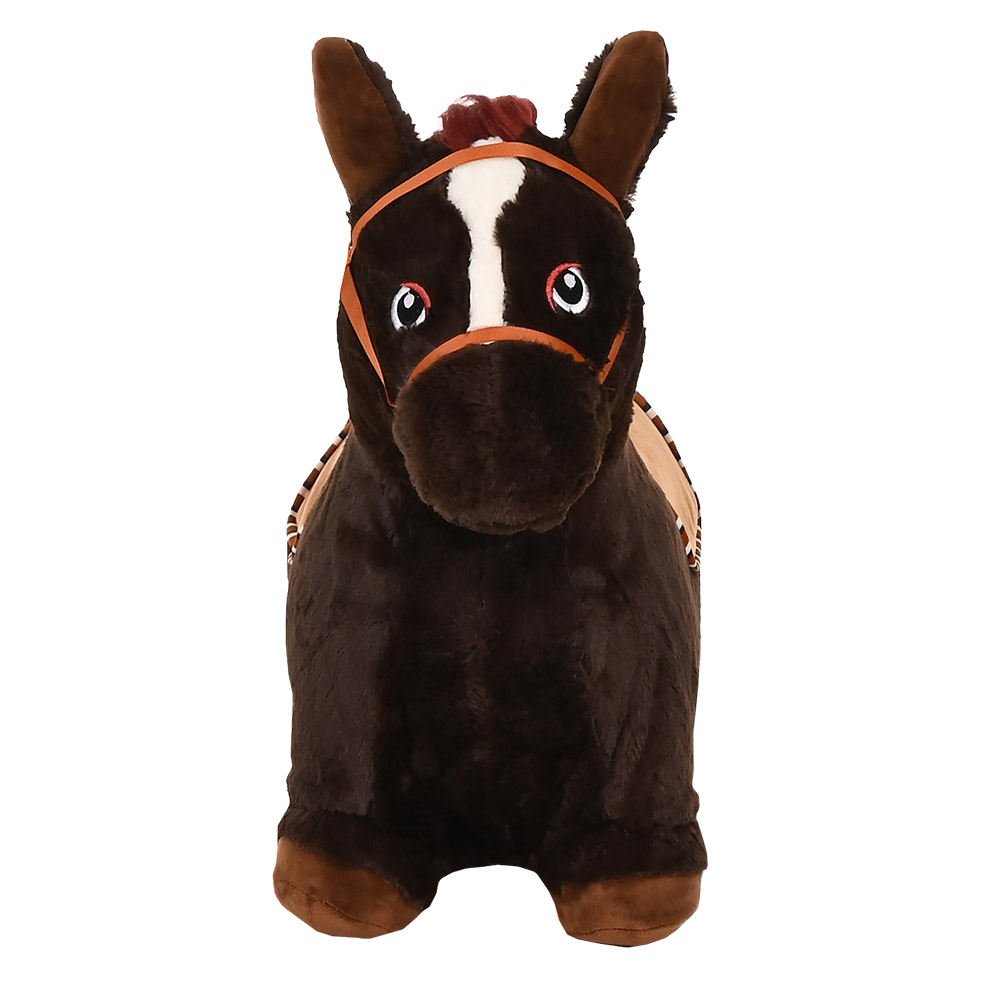 Прыгуны-животные Pituso Лошадка, pvc .чехол, насос, муз. GS015-Black купить — фото 3