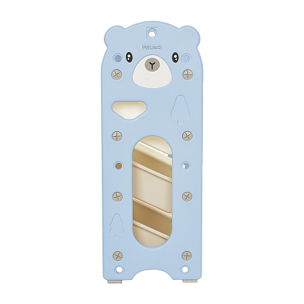 Стеллаж для игрушек с ящиками Pituso Балу,4 яруса 67*33*85 Blue/Голубой NSNJ-0001-2-3-Blue купить — фото 2