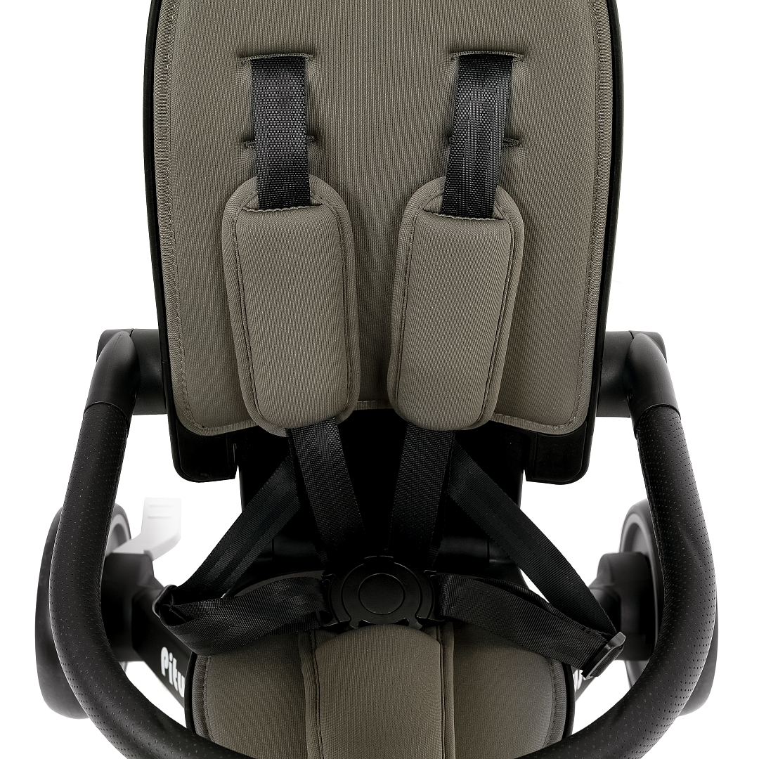 Велосипед трехколесный Pituso Leve Pro складной c сумкой T8 PLUS купить — фото 12