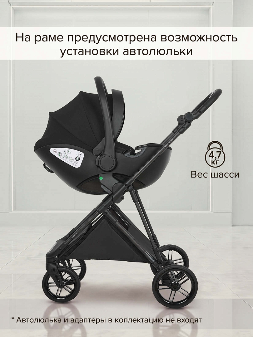Коляска детская Pituso CARBON RX (прогулочная) X-666 купить — фото 56