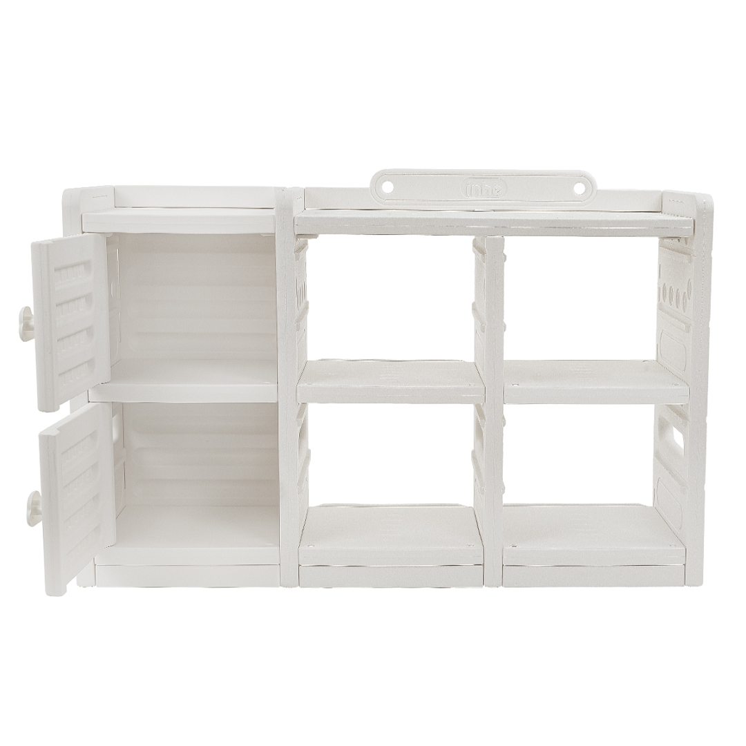 Стеллаж Pituso для игрушек с ящиками Simple Beige/Бежевый YYS806-4-beige купить — фото 9