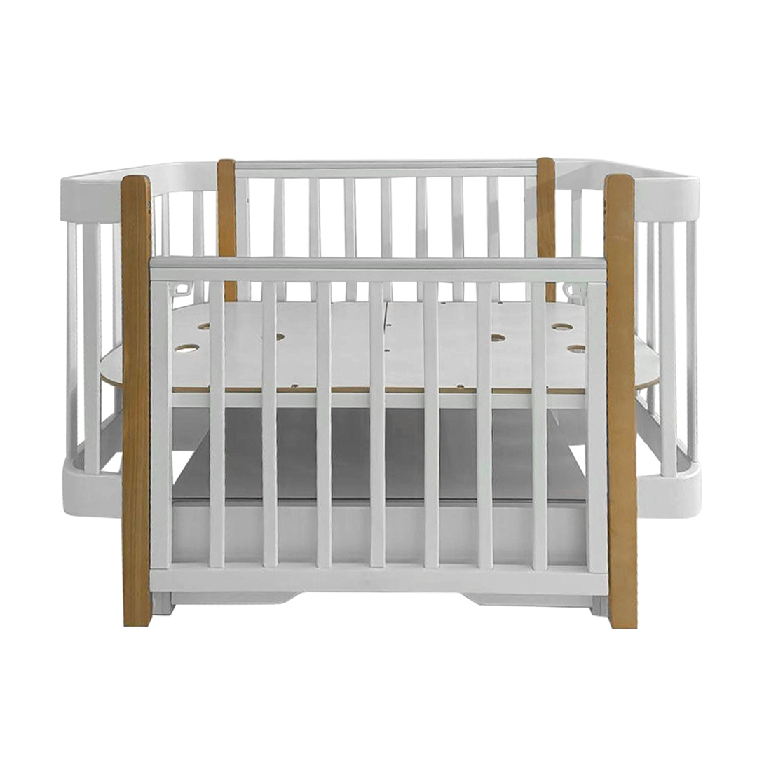 Кровать Pituso Olivia + маятник/ящик/автостенка/колесо 120*60 см Pit-103 купить — фото 1