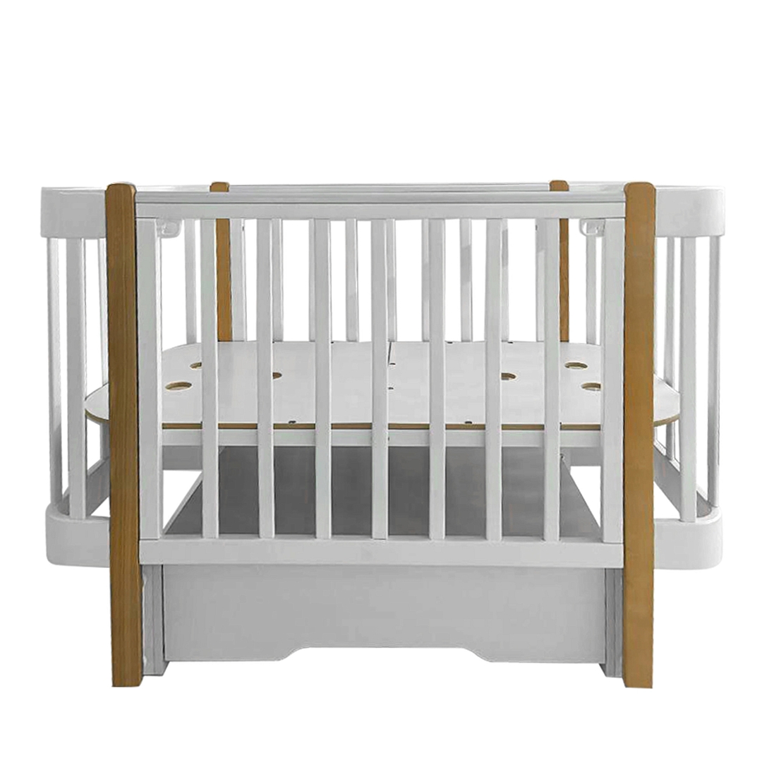 Кровать Pituso Olivia + маятник/ящик/автостенка/колесо 120*60 см Pit-103 купить — фото 2