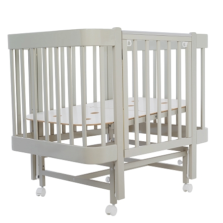 Кровать Pituso приставная/маятник/автостенка Mirelle 100*70 см Pit-104 купить — фото 4