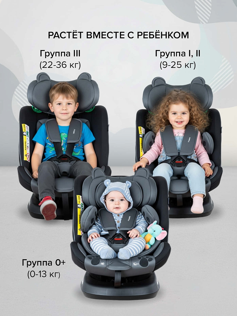 Удерживающее устройство Pituso для детей 0-36 кг Weby 966i купить — фото 21