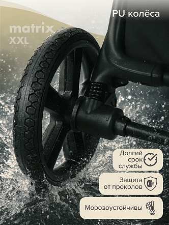 Прогулочная коляска Pituso MATRIX/чехол на ножки/PU(большие колеса) XXL купить — фото 20