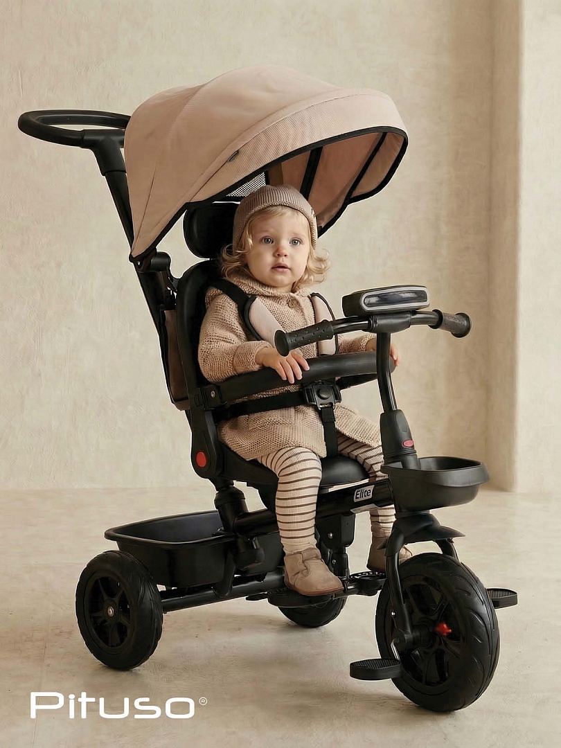 Велосипед Pituso трехколесный Elite  10"/8" JY-T07B-25 купить — фото 27