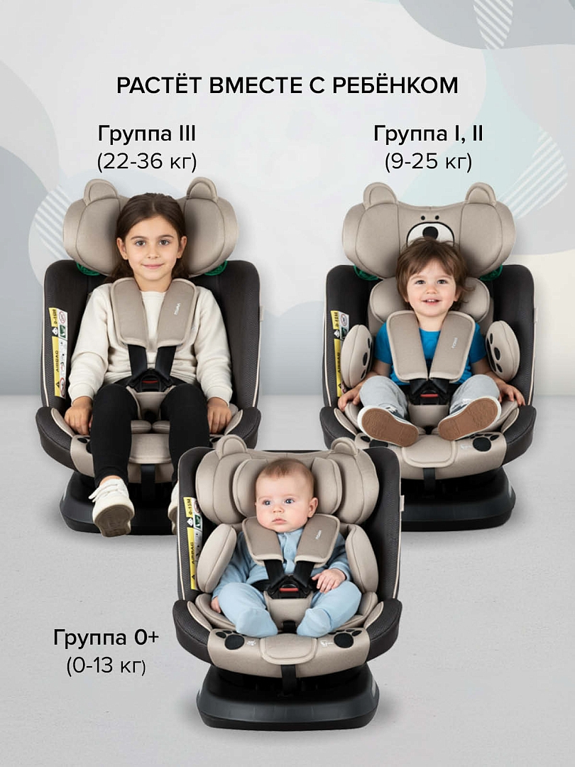 Удерживающее устройство Pituso для детей 0-36 кг Weby 966i купить — фото 21