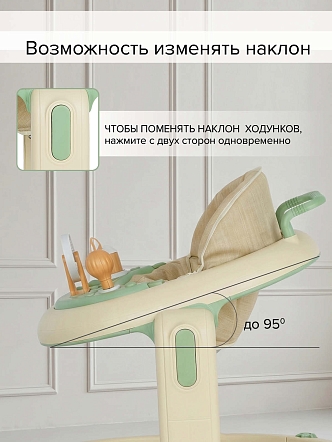 Ходунки Pituso Мельница чудес (8 силик.колес,игр.муз.панель,2стоппера) CJ-918 купить — фото 24