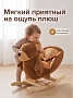 Качалка Pituso (с сиденьем) Мишка, плюш., муз., Коричневый XL-508 купить — фото 5
