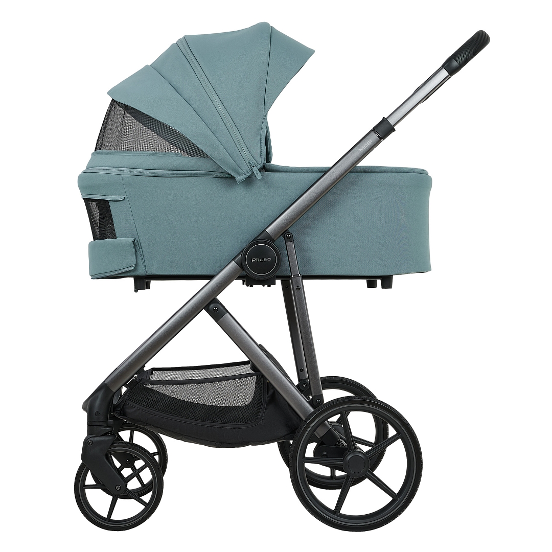 Коляска Pituso 2 в1 Mobi короб + прогулка MB купить — фото 8