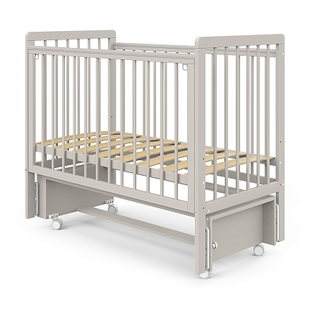 Кровать детская Pituso TINY (оптима) маятник/колесо купить — фото 2