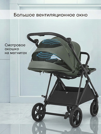 Коляска детская Pituso CARBON RX (прогулочная) X-666 купить — фото 46