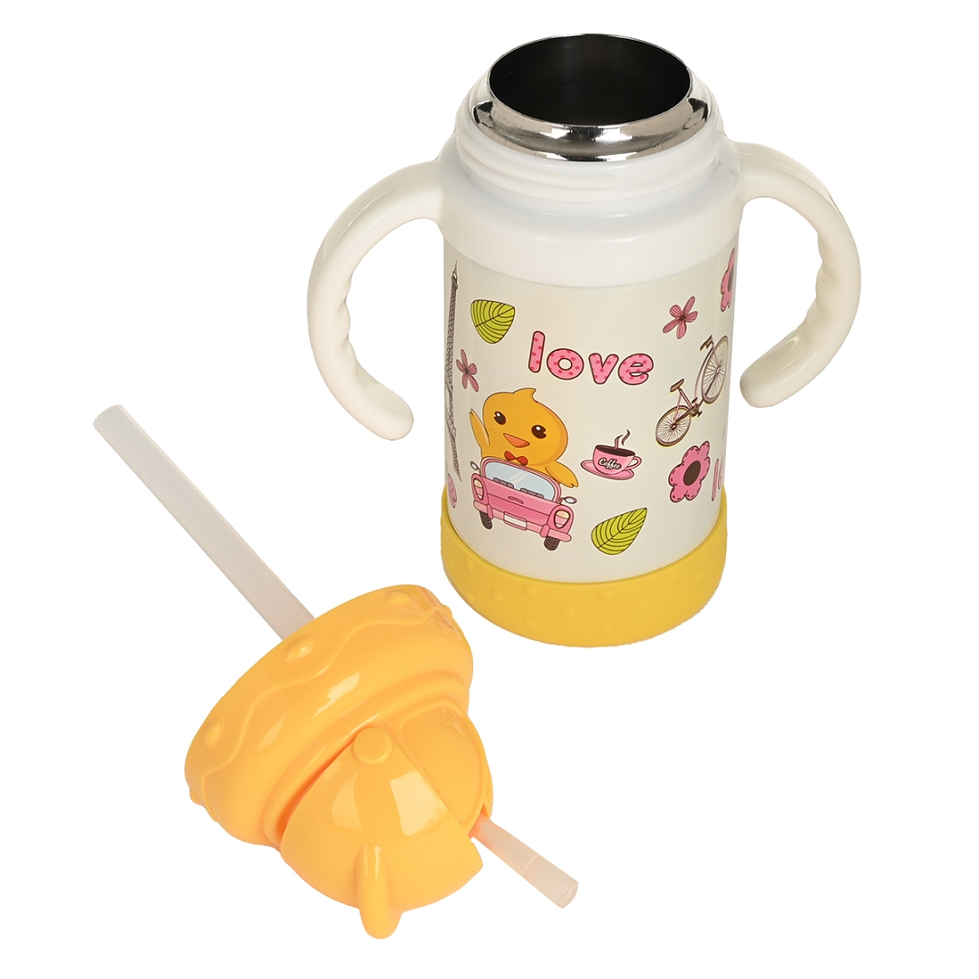 Термопоильник Pituso с трубочкой 280 мл KD9309 купить — фото 6