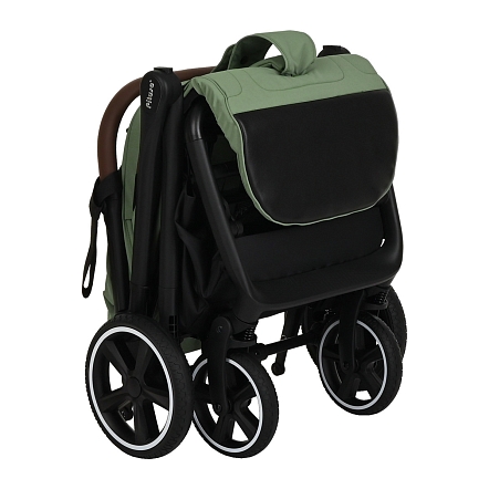 Прогулочная коляска Pituso MATRIX/чехол на ножки/PU(большие колеса) XXL купить — фото 9