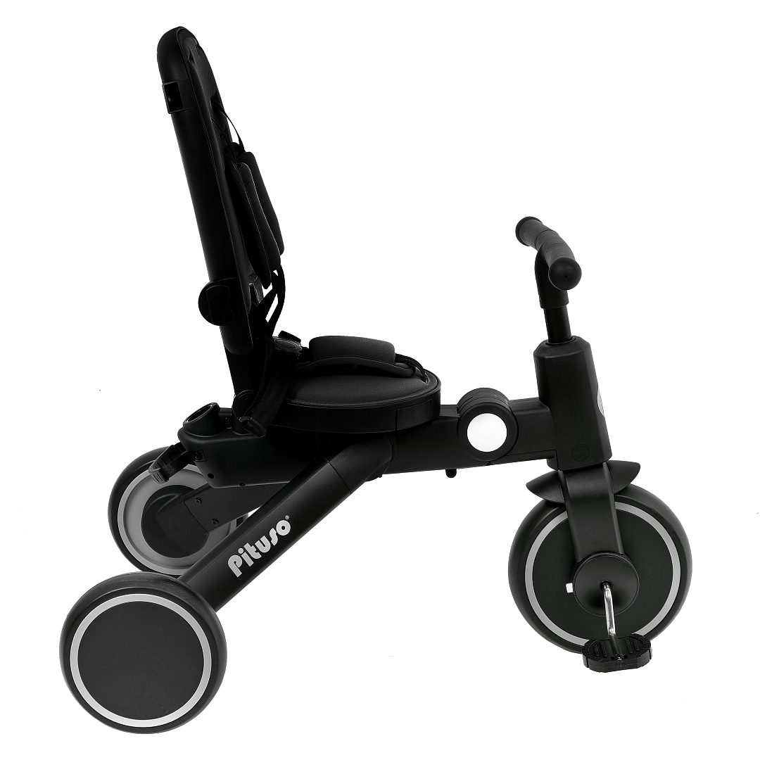 Велосипед трехколесный Pituso Leve Pro складной c сумкой T8 PLUS купить — фото 6