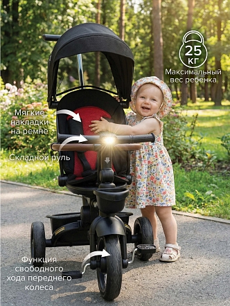 Велосипед Pituso трехколесный Elite Pro HM-618 купить — фото 19