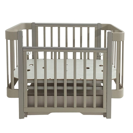 Кровать Pituso Olivia + маятник/ящик/автостенка/колесо 120*60 см Pit-103 купить — фото 1