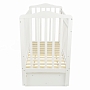 Кровать детская Pituso Marsel  маятник поперечный/накладка ПВХ Белый 3154501 купить — фото 3