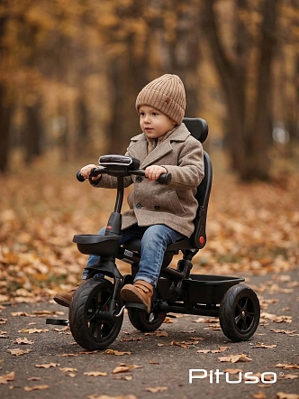 Велосипед Pituso трехколесный Elite  10"/8" JY-T07B-25 купить — фото 29