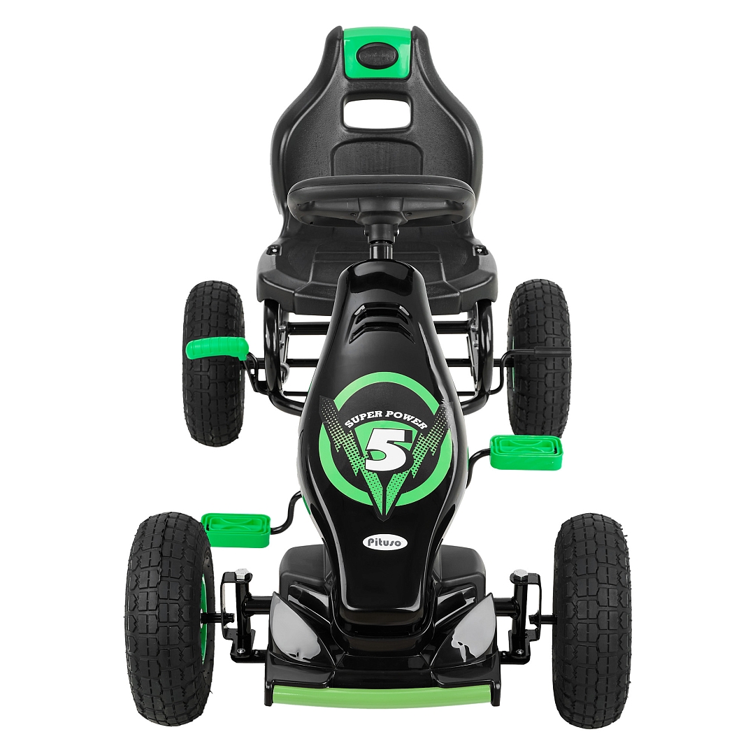 Педальный картинг Pituso (121*61*63) надувные колеса G18 купить — фото 3