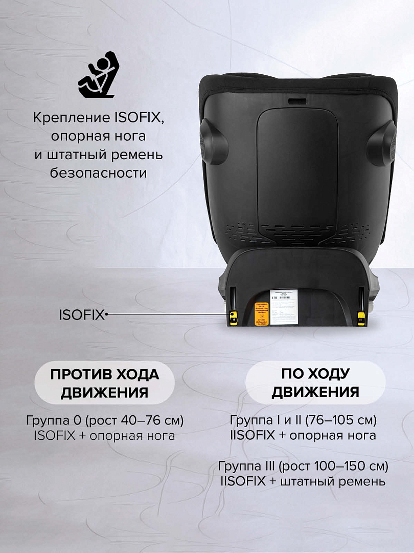 Удерживающее устройство для детей Pituso 0-36 кг Roys Lux (i-Size) C014-LUX купить — фото 27