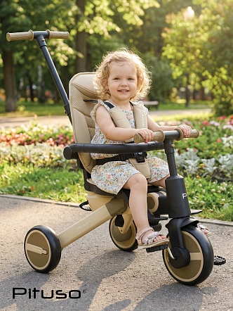 Велосипед Pituso трехколесный Leve Pro складной/сумка T8 PLUS купить — фото 37